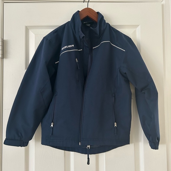 BAUER MIDWEIGHT WARM UP JACKET - YOUTH - Picture 2 of 6